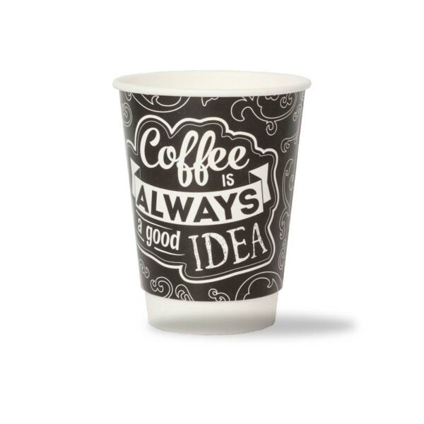 8 oz Custom Single Wall Coffee Cups