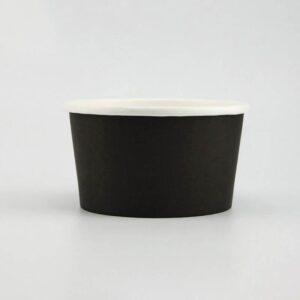 12oz Black Paper Food Cups