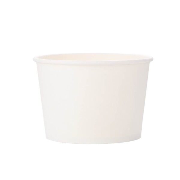 12oz White Paper Food Cups