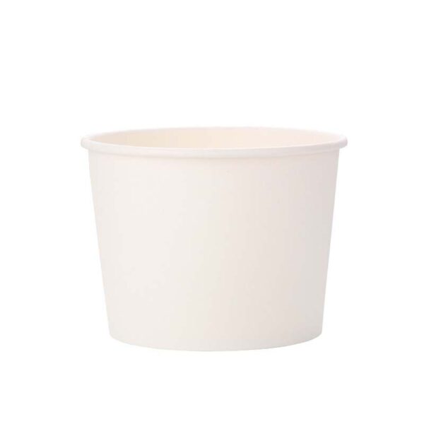 24oz White Paper Food Cup