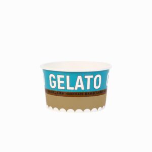 5oz Macaron color ice cream paper cup