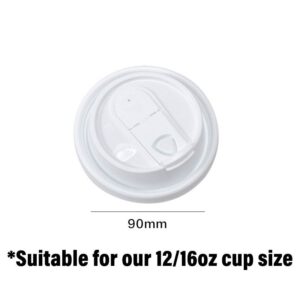 90 caliber flip-up cup lid