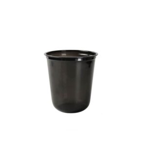 0U-400MLBlack Clear Drink Cups