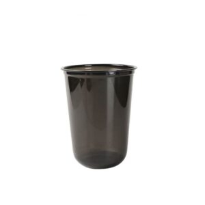 90U-500MLBlack Clear Drink Cups