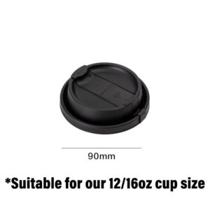 bLACK90 caliber integrated cup lid